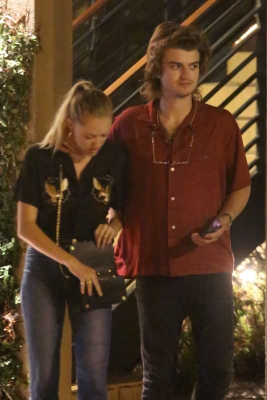 MAIKA MONROE and Joe Keery Out in Los Angeles 07/19/2018