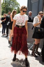 MANDY MOORE at Dior Fall/Winter 2018/2019 Haute Couture Show in Paris 07/02/2018