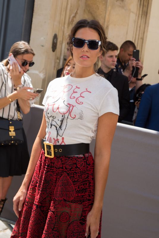 MANDY MOORE at Dior Fall/Winter 2018/2019 Haute Couture Show in Paris 07/02/2018