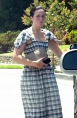 MANDY MOORE Leaves a Spa in Los Angeles 07/15/2018