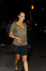 MARA TEIGEN Leaves Delilah in West Hollywood 07/12/2018