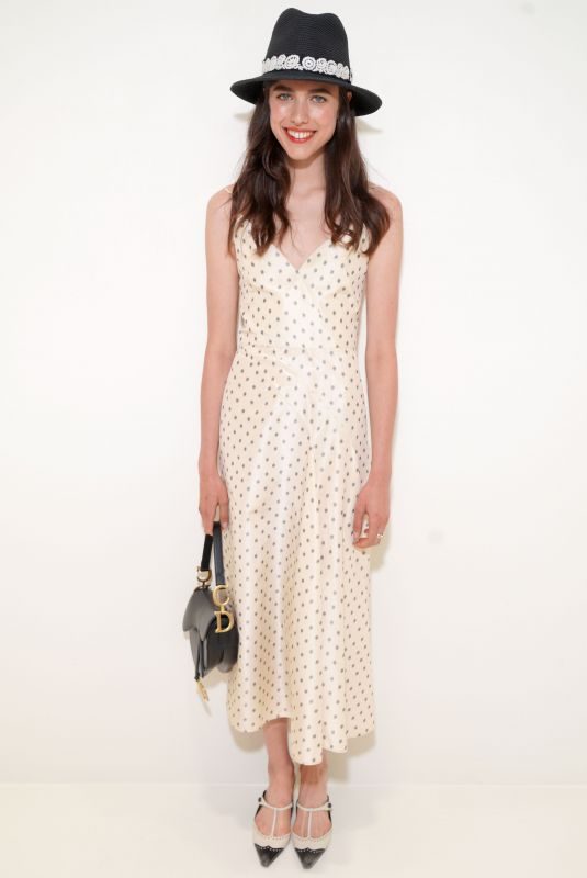 MARGARET QUALLEY at Dior Fall/Winter 2018/2019 Haute Couture Show in Paris 07/02/2018