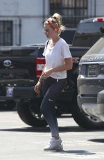 MARGOT ROBBIE Arrives at a Gym in Los Angeles 07/25/2018