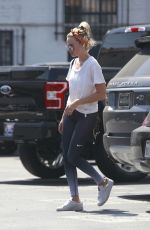 MARGOT ROBBIE Arrives at a Gym in Los Angeles 07/25/2018