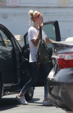 MARGOT ROBBIE at a Gym in Los Angeles 07/25/2018