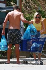 MARGOT ROBBIE in Denim Shorts Out in Costa Rica 07/21/2018