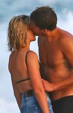 MARGOT ROBBIE in Swimsuit on the Beach in Costa Rica 07/18/2018