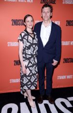 MARIA DIZZIA at Straight White Men Broadway Play Opening Night in New York 07/23/2018