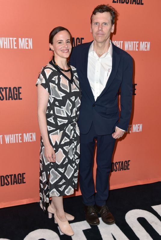 MARIA DIZZIA at Straight White Men Broadway Play Opening Night in New York 07/23/2018