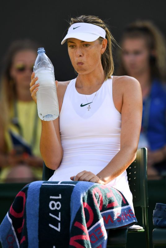 MARIA SHARAPOVA at Wimbledon Tennis Championships in London 07/03/2018