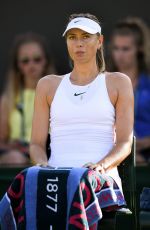 MARIA SHARAPOVA at Wimbledon Tennis Championships in London 07/03/2018