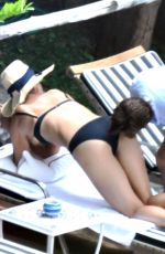 MARIA SHARAPOVA in Bikini at a Pool in Positano 07/22/2018