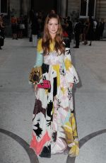 MARINA RUY BARBOSA at Valentino Show at 2018 Haute Couture Fashion Week in Paris 07/04/2018