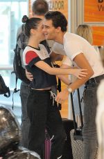 MARTINA STOESSEL and Pepe Barros at Airport in Madrid 07/04/2018