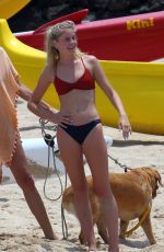 MASON and CAMILLE GRAMMER in Bikinis on the Beach in Hawaii 07/04/2018
