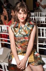 MATHILDE WARNIER at Alexis Mabille Show at Paris Fashion Week 07/03/2018