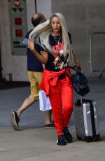 MAYA JAMA Leaves BBC Studios in London 07/21/2018