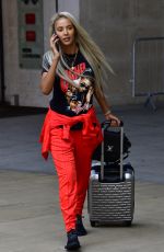MAYA JAMA Leaves BBC Studios in London 07/21/2018