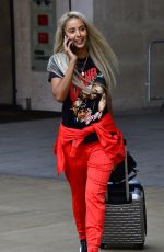 MAYA JAMA Leaves BBC Studios in London 07/21/2018