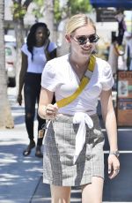 MEG DONNELLY Out for Lunch in Los Angeles 07/24/2018