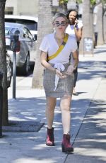 MEG DONNELLY Out for Lunch in Los Angeles 07/24/2018
