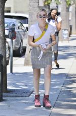 MEG DONNELLY Out for Lunch in Los Angeles 07/24/2018