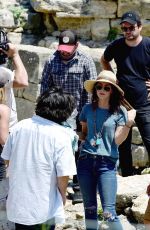 MEGAN FOX on the Set of Mysteries and Myths with Megan Fox in Canakkale 07/02/2018