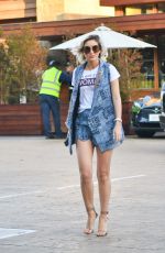MEGAN PORMER Out and About in Los Angeles 07/05/2018