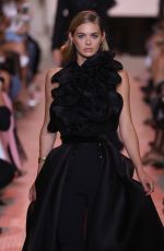 MEGAN WILLIAMS at Elie Saab Runway Show at Paris Fashion Week 07/04/2018
