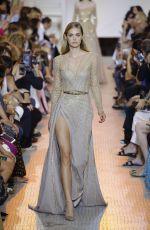 MEGAN WILLIAMS at Elie Saab Runway Show at Paris Fashion Week 07/04/2018