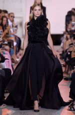MEGAN WILLIAMS at Elie Saab Runway Show at Paris Fashion Week 07/04/2018