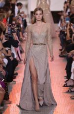 MEGAN WILLIAMS at Elie Saab Runway Show at Paris Fashion Week 07/04/2018