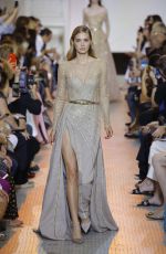 MEGAN WILLIAMS at Elie Saab Runway Show at Paris Fashion Week 07/04/2018