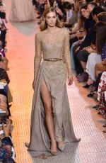 MEGAN WILLIAMS at Elie Saab Runway Show at Paris Fashion Week 07/04/2018