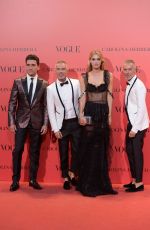 MEGAN WILLIAMS at Vogue Spain 30th Anniversary Party in Madrid 07/12/2018