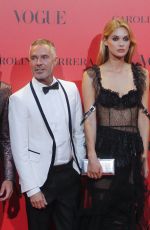 MEGAN WILLIAMS at Vogue Spain 30th Anniversary Party in Madrid 07/12/2018