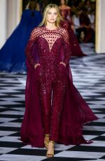 MEGAN WILLIAMS at Zuhair Murad Fashion Show in Paris 07/04/2018