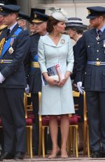 MEGHAN MARKLE and KATE MIDDLETON at a Service Marking Centenary of Royal Air Force in London 07/10/2018