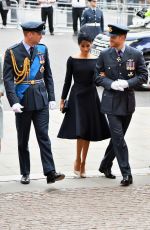 MEGHAN MARKLE and KATE MIDDLETON at a Service Marking Centenary of Royal Air Force in London 07/10/2018