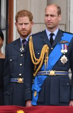 MEGHAN MARKLE and KATE MIDDLETON at a Service Marking Centenary of Royal Air Force in London 07/10/2018