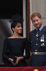 MEGHAN MARKLE and KATE MIDDLETON at a Service Marking Centenary of Royal Air Force in London 07/10/2018