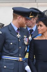 MEGHAN MARKLE and KATE MIDDLETON at a Service Marking Centenary of Royal Air Force in London 07/10/2018