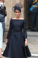 MEGHAN MARKLE and KATE MIDDLETON at a Service Marking Centenary of Royal Air Force in London 07/10/2018