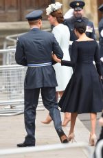 MEGHAN MARKLE and KATE MIDDLETON at a Service Marking Centenary of Royal Air Force in London 07/10/2018