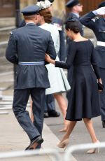 MEGHAN MARKLE and KATE MIDDLETON at a Service Marking Centenary of Royal Air Force in London 07/10/2018