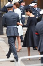 MEGHAN MARKLE and KATE MIDDLETON at a Service Marking Centenary of Royal Air Force in London 07/10/2018