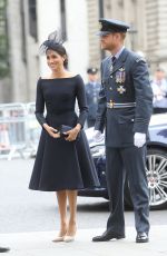 MEGHAN MARKLE and KATE MIDDLETON at a Service Marking Centenary of Royal Air Force in London 07/10/2018