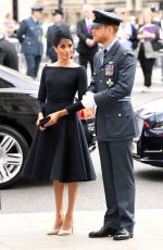MEGHAN MARKLE and KATE MIDDLETON at a Service Marking Centenary of Royal Air Force in London 07/10/2018