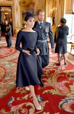 MEGHAN MARKLE and KATE MIDDLETON at a Service Marking Centenary of Royal Air Force in London 07/10/2018