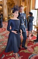 MEGHAN MARKLE and KATE MIDDLETON at a Service Marking Centenary of Royal Air Force in London 07/10/2018
